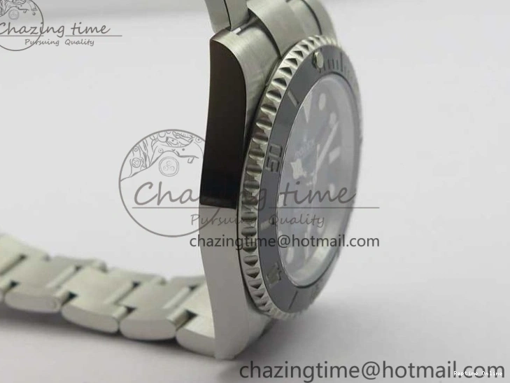 1221 Submariner 114060 No Date Black Ceramic ZZF 904L 1:1 Best Edition on SS Bracelet A Original 2989